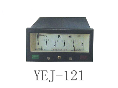 YEJ-121矩形接點膜盒壓力表